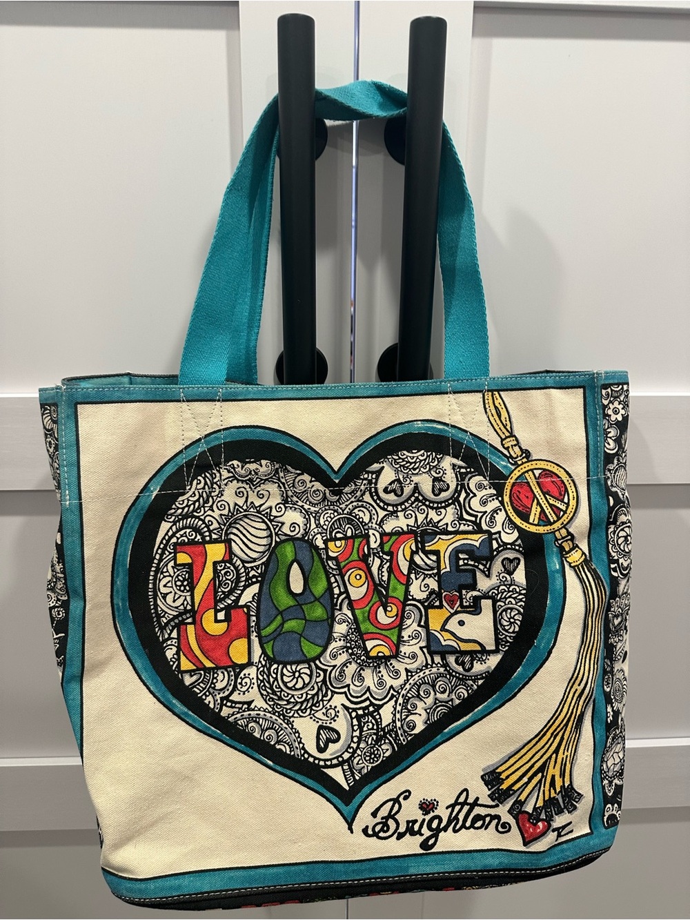 Brighton Make A Splash Mermaid Canvas Tote Bag